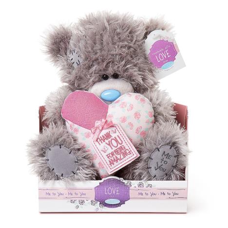9" Thank You Padded Heart Me to You Bear £11.40